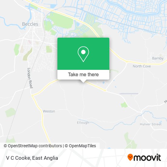 V C Cooke map
