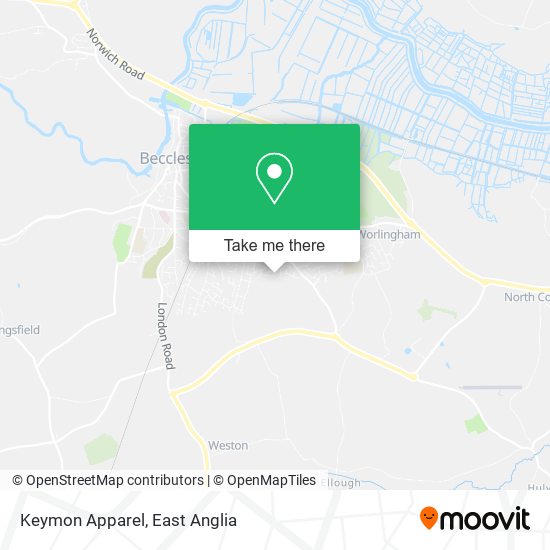Keymon Apparel map