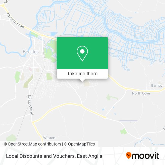 Local Discounts and Vouchers map
