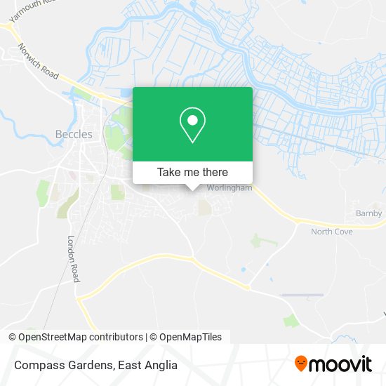 Compass Gardens map
