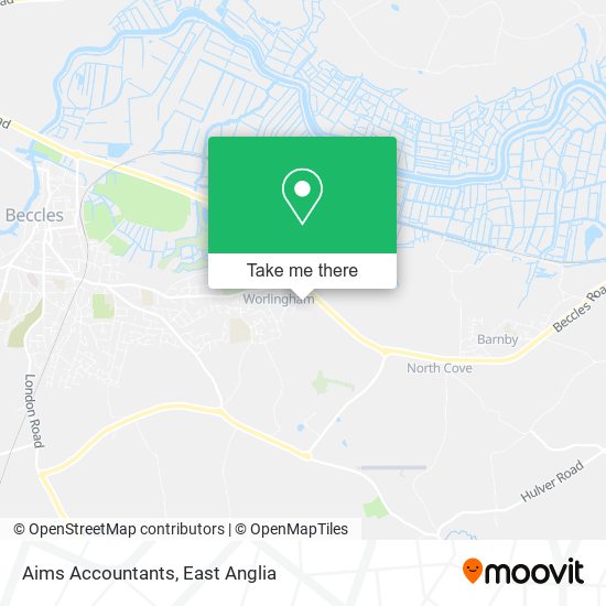 Aims Accountants map