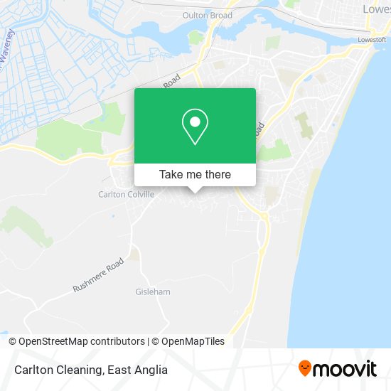 Carlton Cleaning map