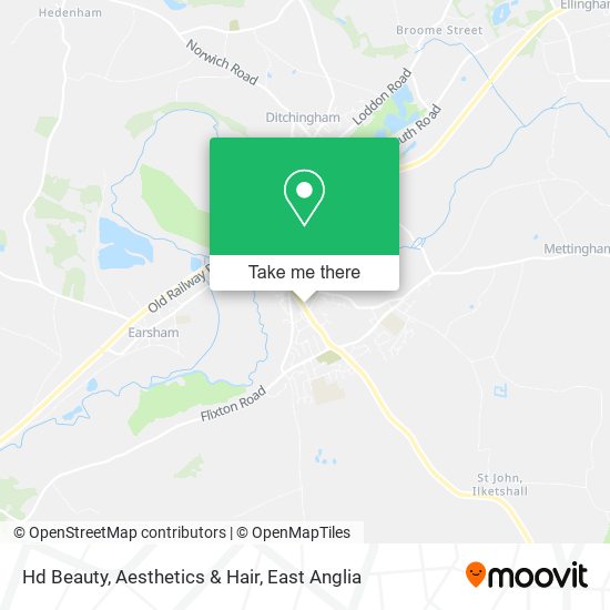 Hd Beauty, Aesthetics & Hair map