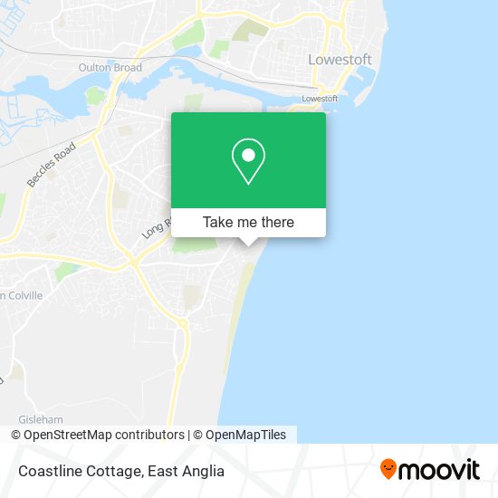 Coastline Cottage map