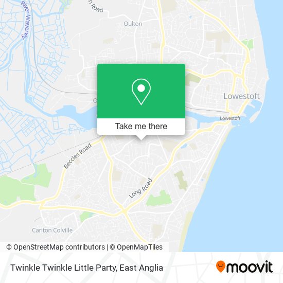 Twinkle Twinkle Little Party map