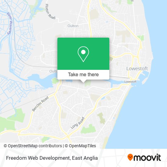 Freedom Web Development map