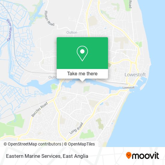 Eastern Marine Services map