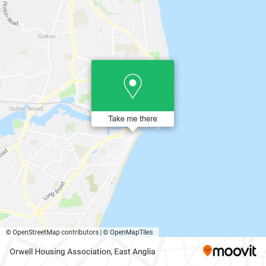 Orwell Housing Association map