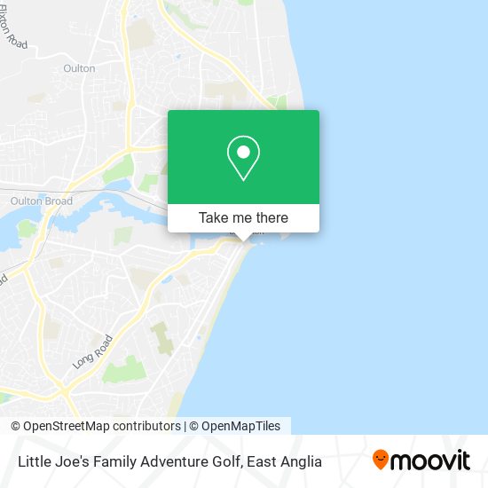 Little Joe's Family Adventure Golf map
