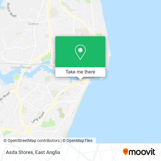 Asda Stores map