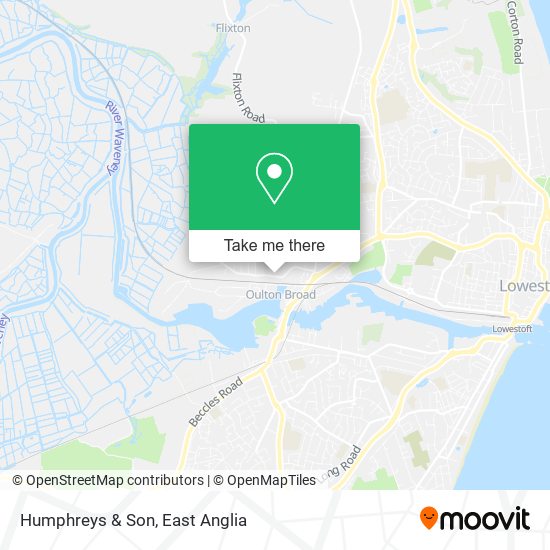 Humphreys & Son map