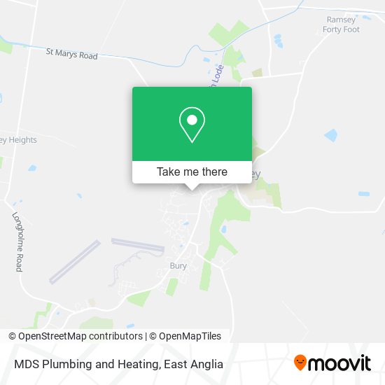 MDS Plumbing and Heating map