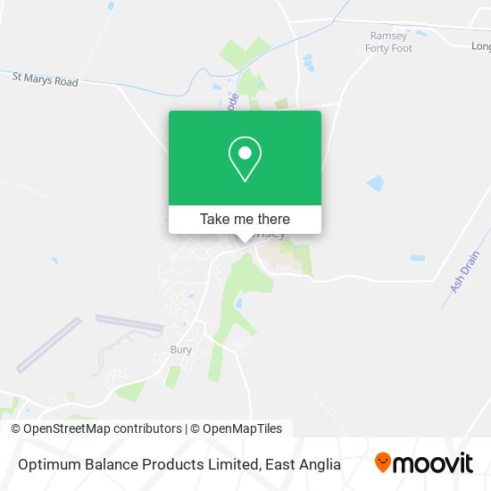 Optimum Balance Products Limited map