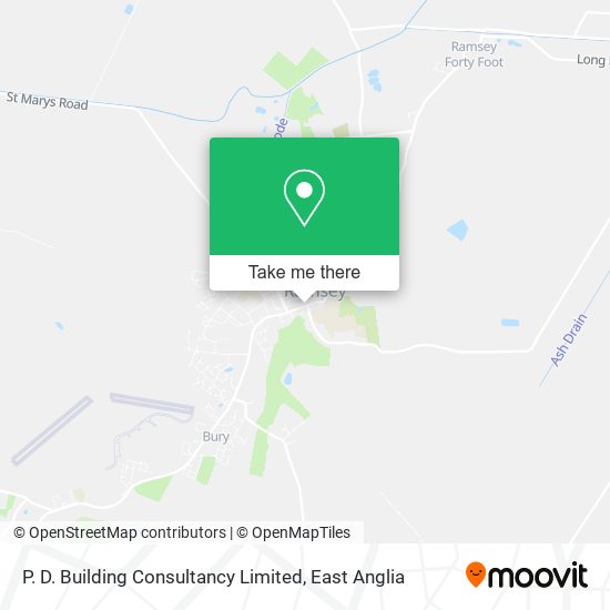 P. D. Building Consultancy Limited map