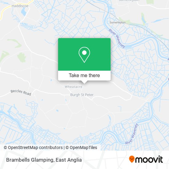 Brambells Glamping map