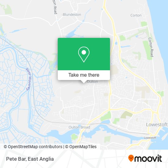 Pete Bar map