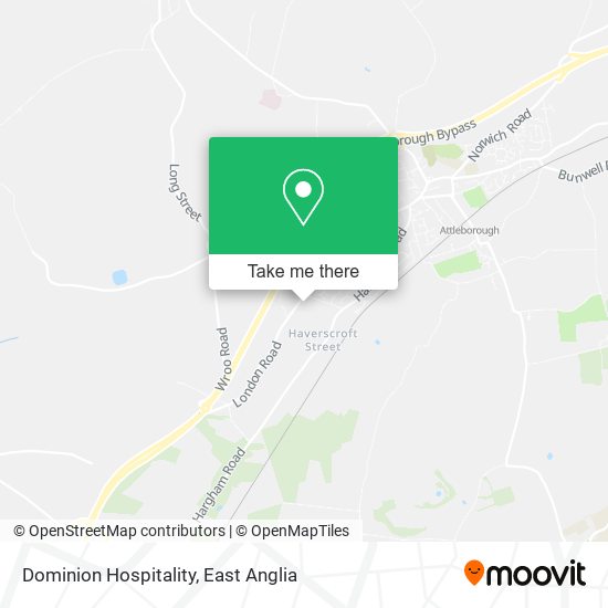 Dominion Hospitality map
