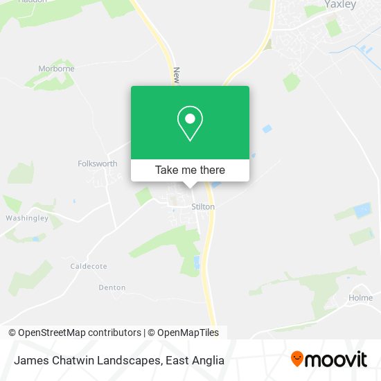 James Chatwin Landscapes map