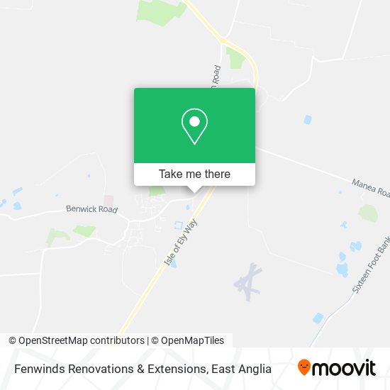 Fenwinds Renovations & Extensions map