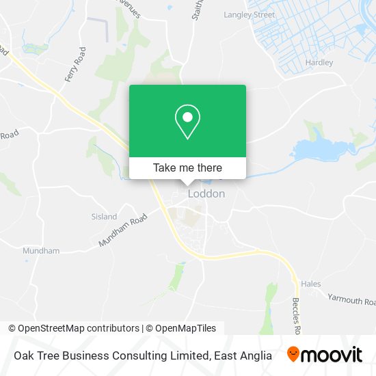 Oak Tree Business Consulting Limited map