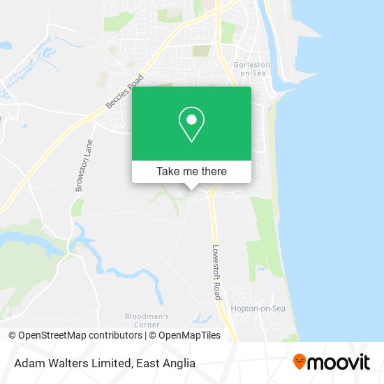 Adam Walters Limited map