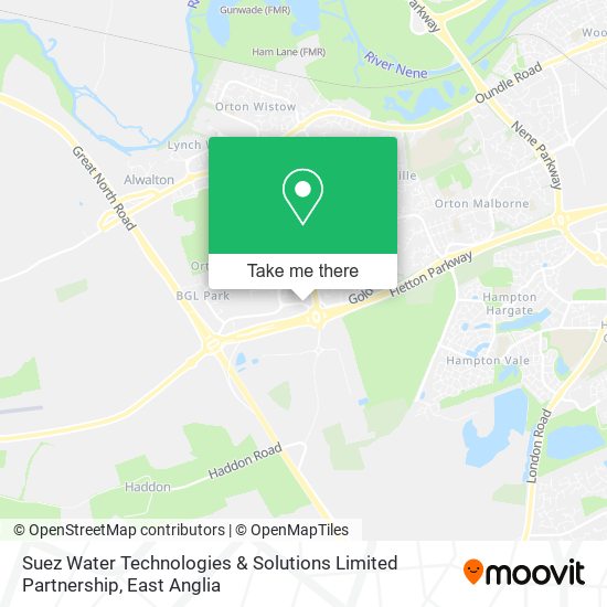 Suez Water Technologies & Solutions Limited Partnership map