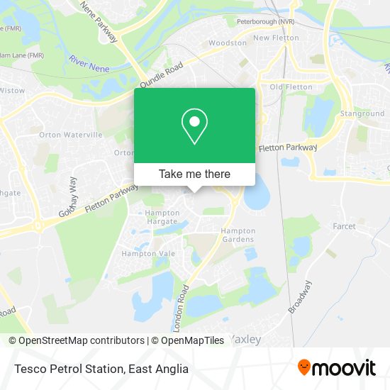 Tesco Petrol Station map