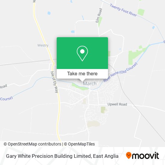 Gary White Precision Building Limited map