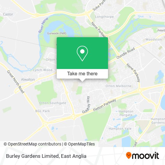 Burley Gardens Limited map