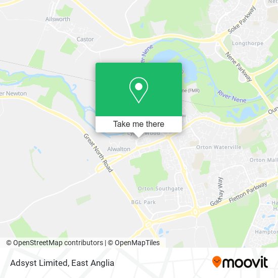 Adsyst Limited map