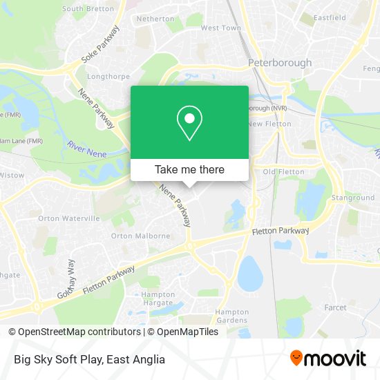 Big Sky Soft Play map