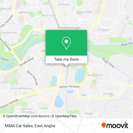 M&M Car Sales map