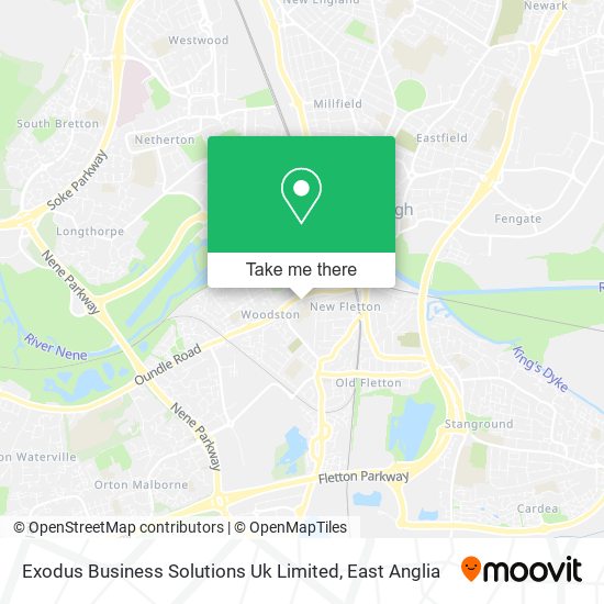 Exodus Business Solutions Uk Limited map