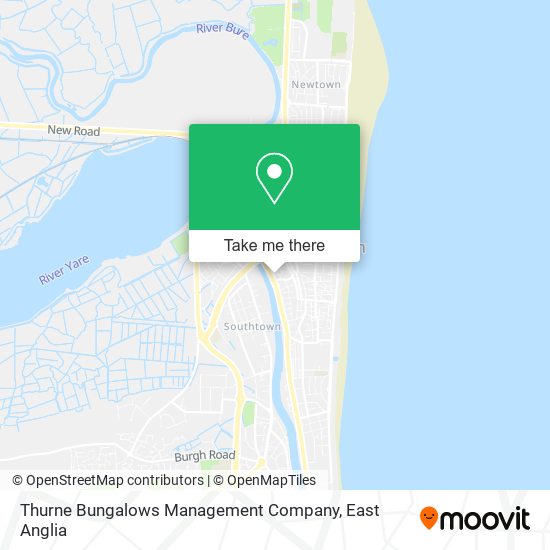 Thurne Bungalows Management Company map