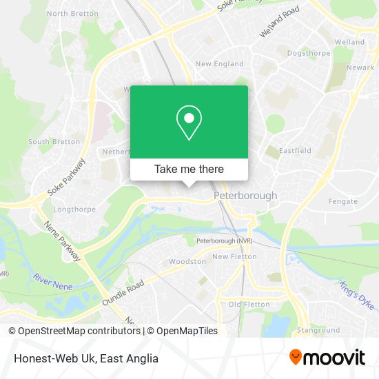 Honest-Web Uk map