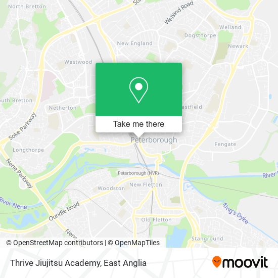 Thrive Jiujitsu Academy map