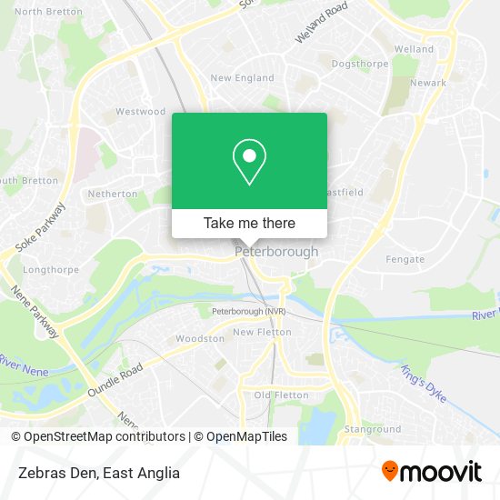 Zebras Den map