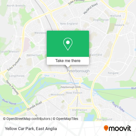 Yellow Car Park map