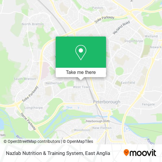 Nazlab Nutrition & Training System map