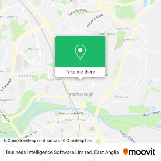 Business Intelligence Software Limited map