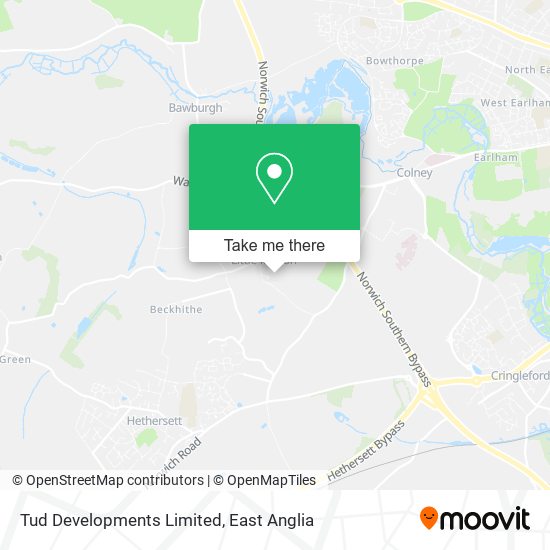 Tud Developments Limited map