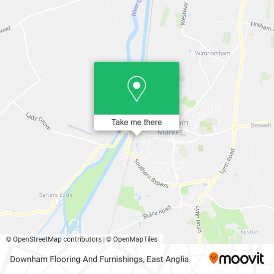 Downham Flooring And Furnishings map