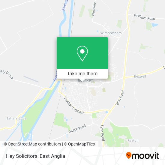 Hey Solicitors map