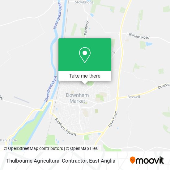 Thulbourne Agricultural Contractor map