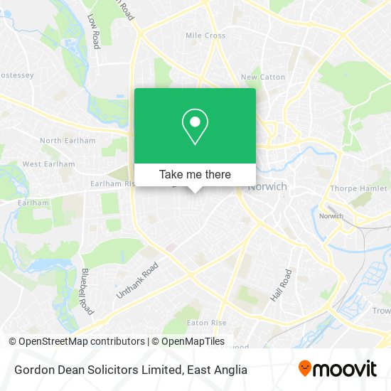 Gordon Dean Solicitors Limited map