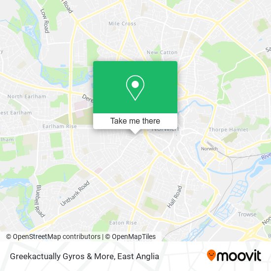 Greekactually Gyros & More map