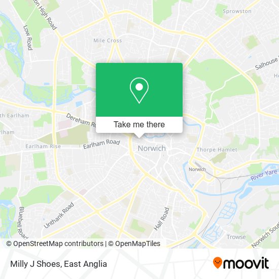 Milly J Shoes map