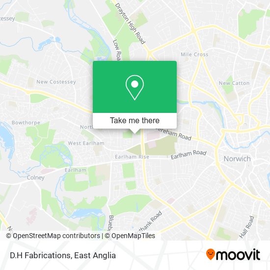 D.H Fabrications map
