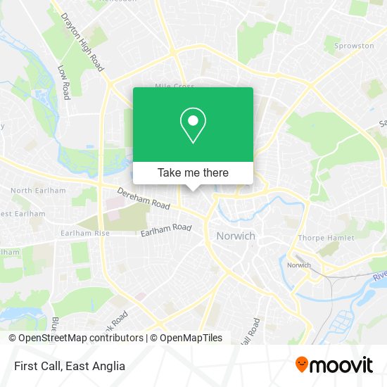 First Call map