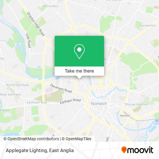 Applegate Lighting map